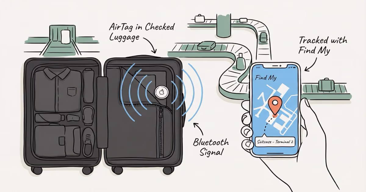 Can You Use an AirTag in Checked Luggage?