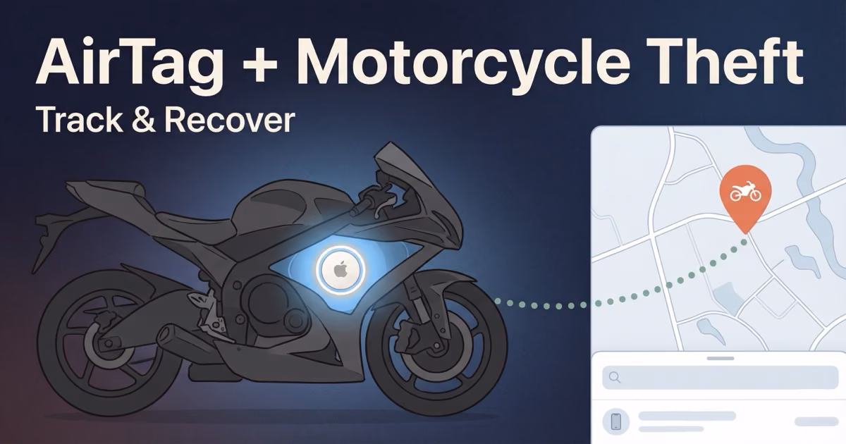 AirTag for Motorcycle Theft: Does It Actually Work?